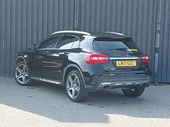 Used Mercedes GLA200 AMG line 156 HP (114 kW) 2017 Black SUV
