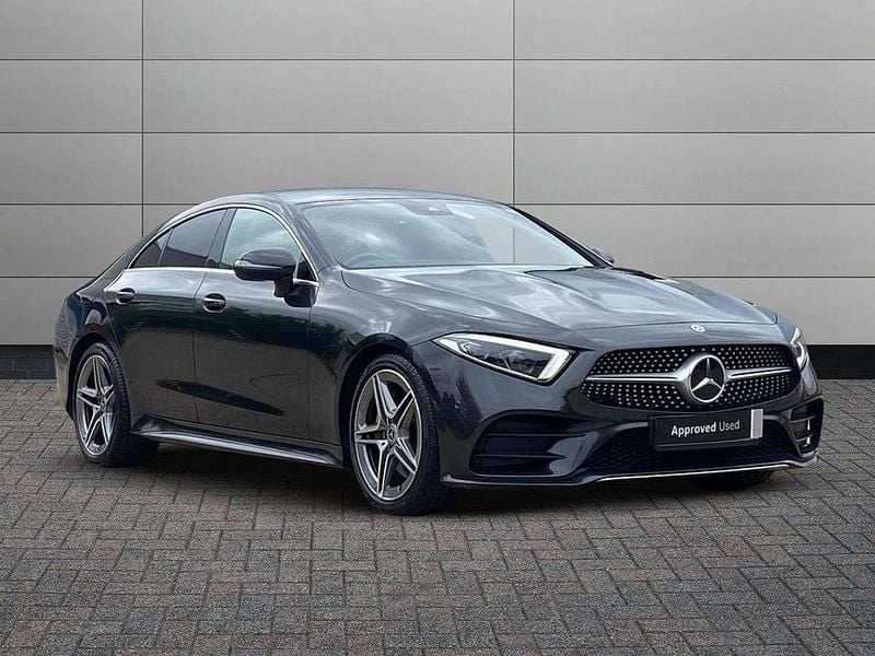 Grey Used 2021 Mercedes CLS350 AMG line Coupe | £29,990 - Image 1/4