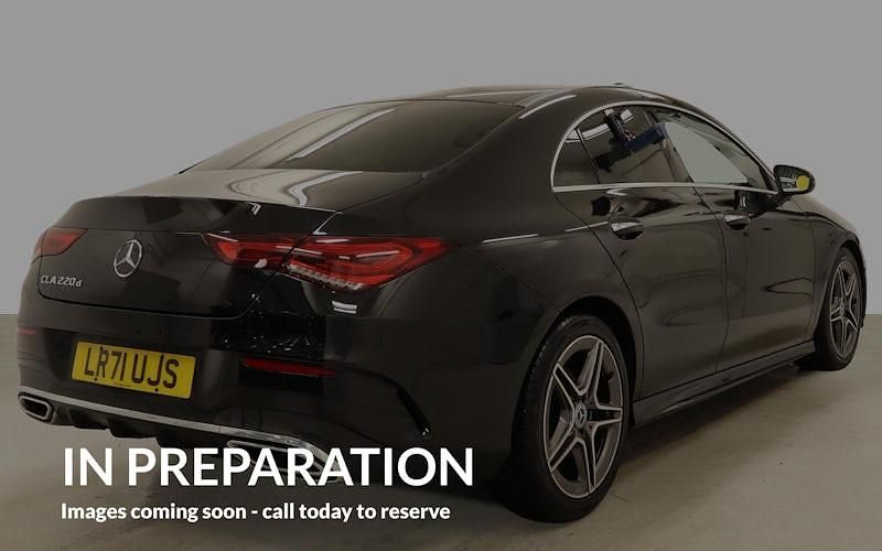 Used Mercedes CLA220 AMG Line Premium 190 HP (139 kW) 2021 Black Sedan