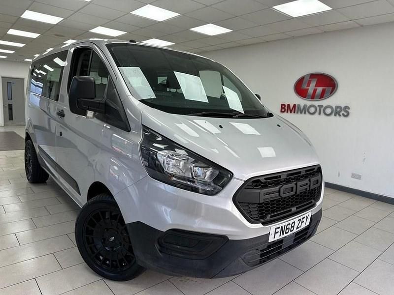 Silver Used 2018 Ford Transit Custom Estate | £10,995 (Expensive) - Image 1/4