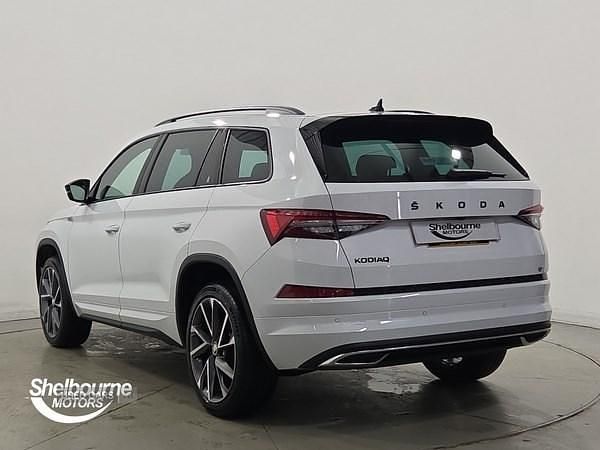 Used Skoda Kodiaq SportLine 2024 White SUV