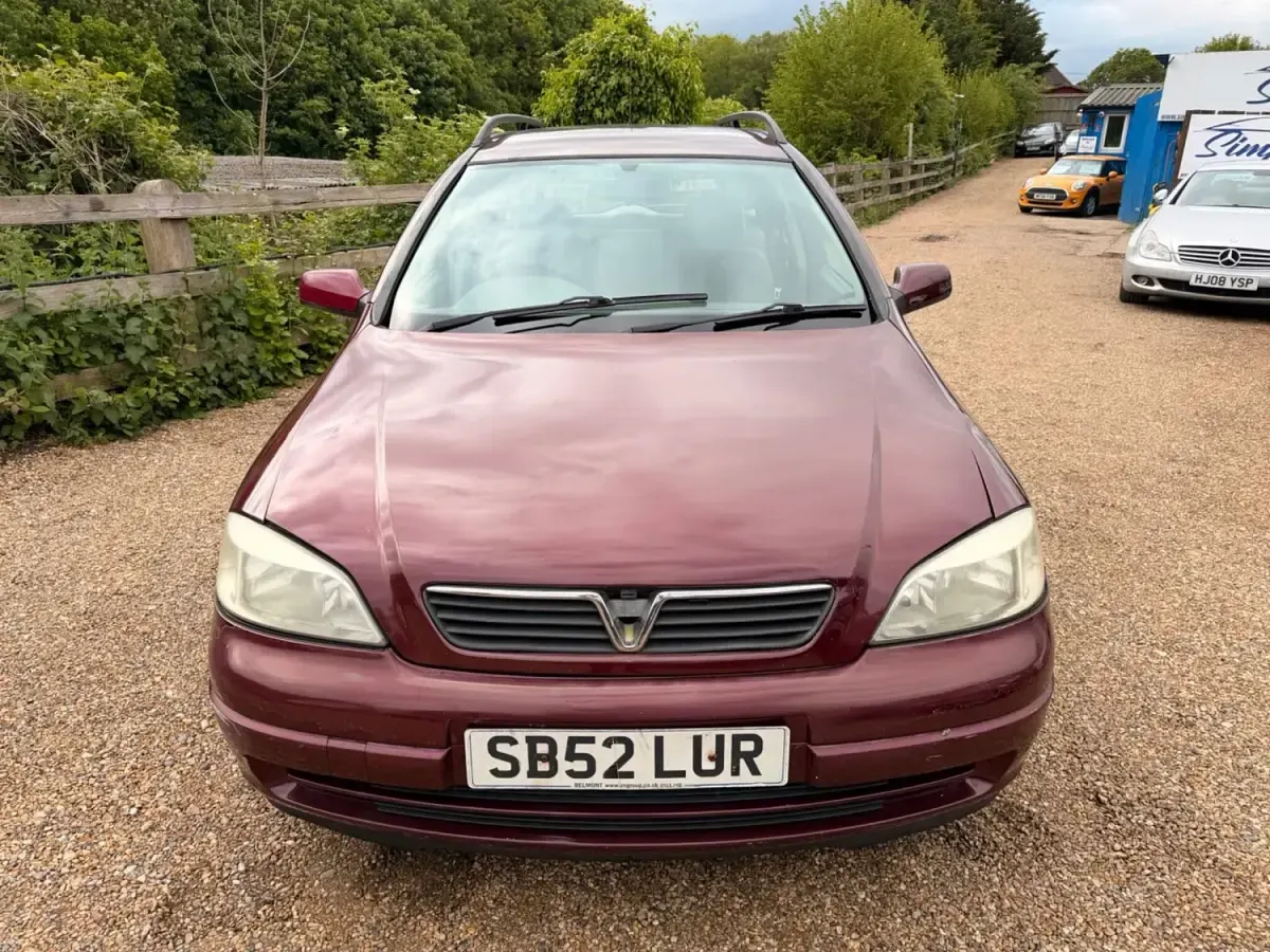 Gebraucht Vauxhall Astra Club 2003 Rot Kombi