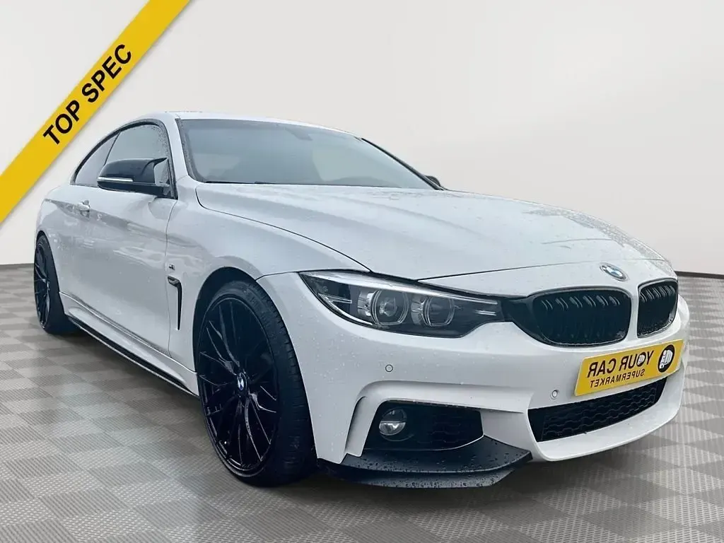 Usado BMW 420 M Sport 190 CV (139 kW) 2017 Blanco Coupe