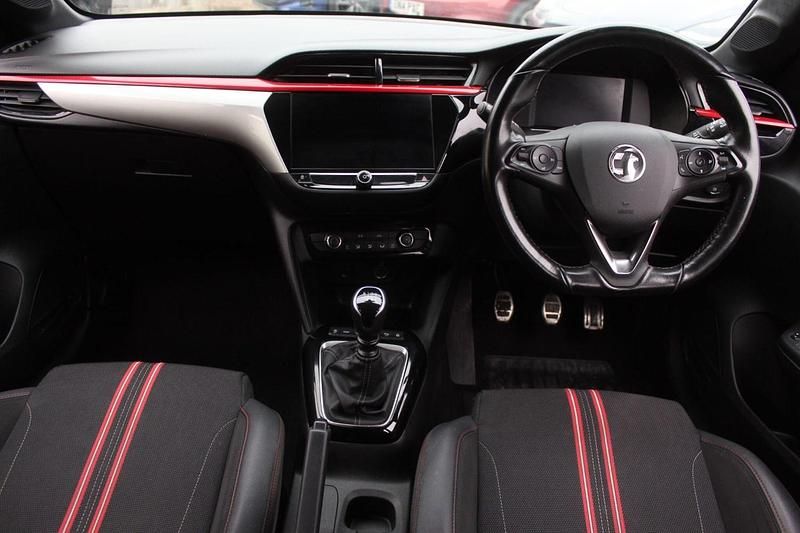 Used Vauxhall Corsa SRi 100 HP (73 kW) 2021 Black Hatchback