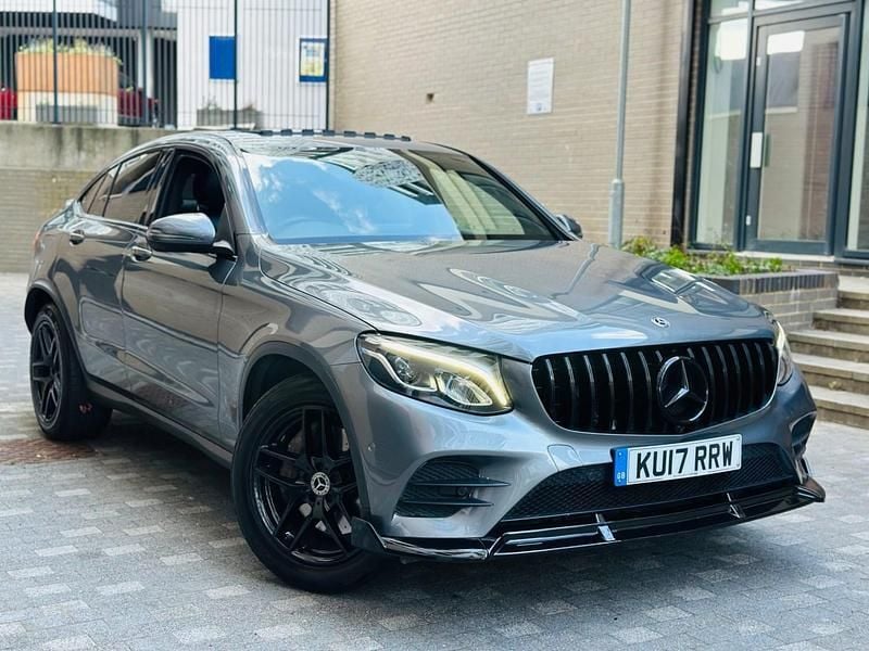 Grey Used 2017 Mercedes GLC350 AMG line Coupe | £18,498 (Super price) - Image 1/4