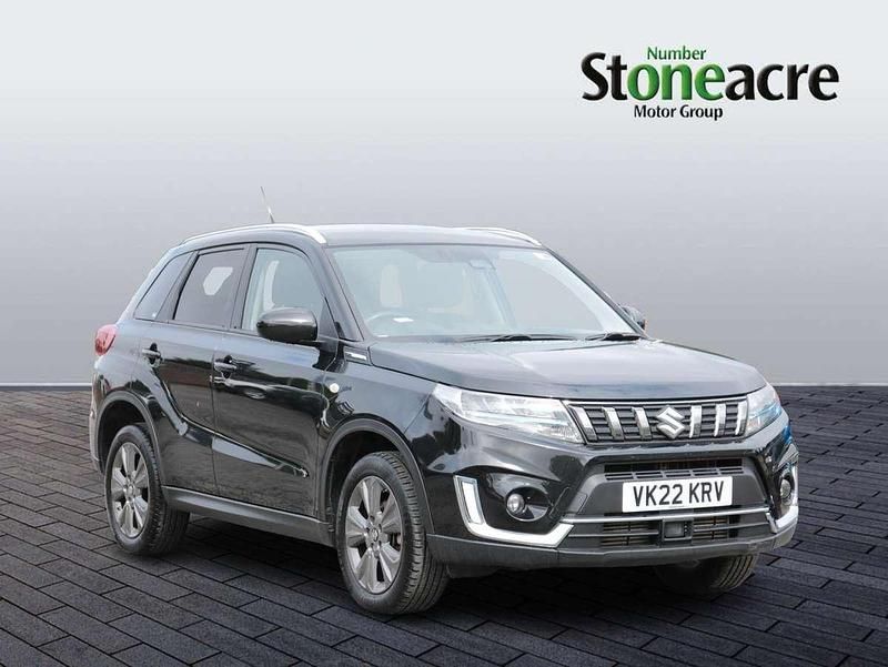 Black Used 2022 Suzuki Vitara SZ-T SUV | £15,495 (Fair price) - Image 1/4