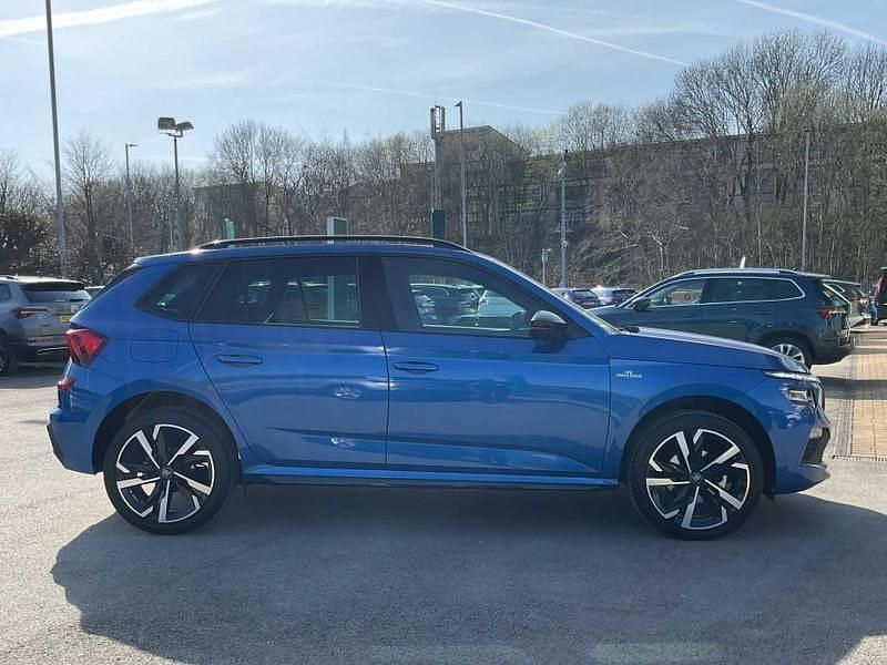 Used Skoda Kamiq Monte Carlo 150 HP (110 kW) 2025 Race blue metallic SUV