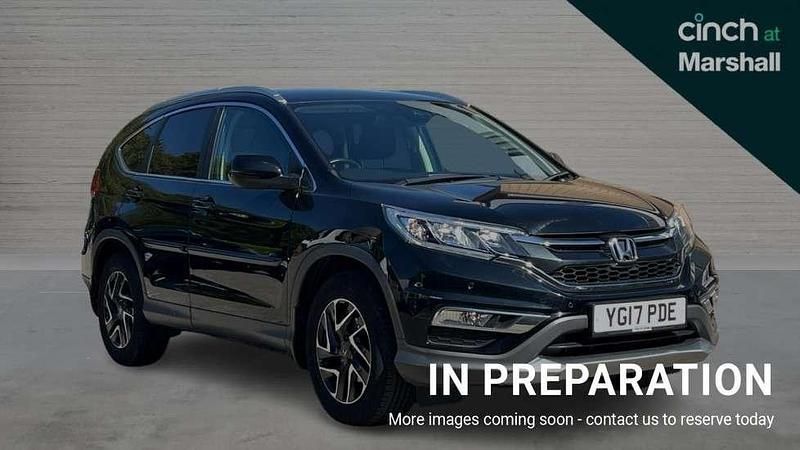 Black Used 2017 Honda CR-V SE Plus SUV | £17,358 (A bit pricey) - Image 1/4