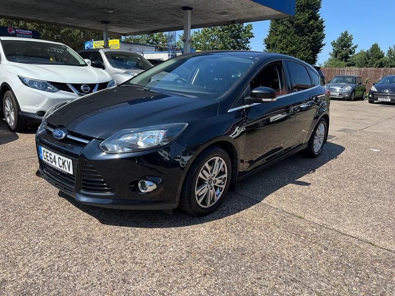 Black Used 2014 Ford Focus Titanium Hatchback | £2,795 (Fair price) - Image 1/4