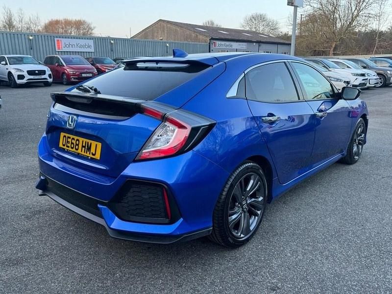 Used Honda Civic Prestige 2018 Blue Hatchback