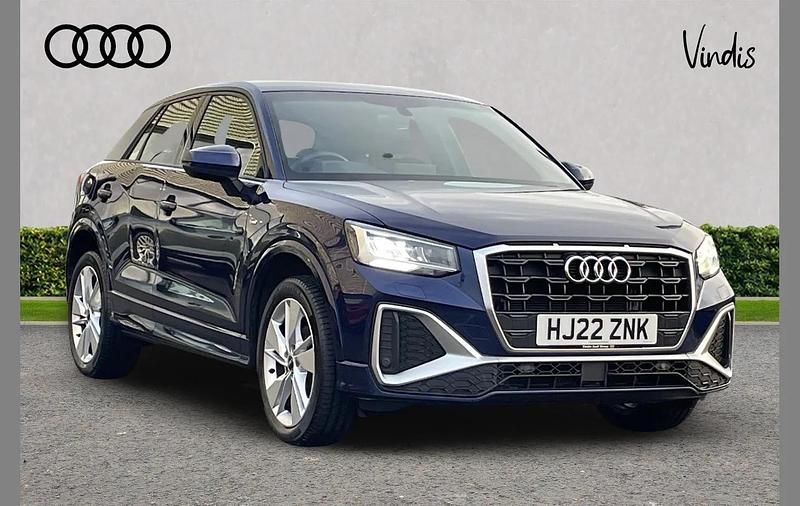 Used Audi Q2 S-Line 147 HP (108 kW) 2022 Blue SUV
