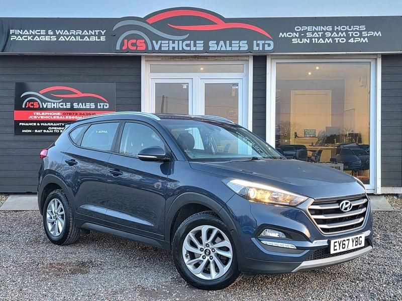 Used Hyundai Tucson SE 116 HP (85 kW) 2017 Blue SUV