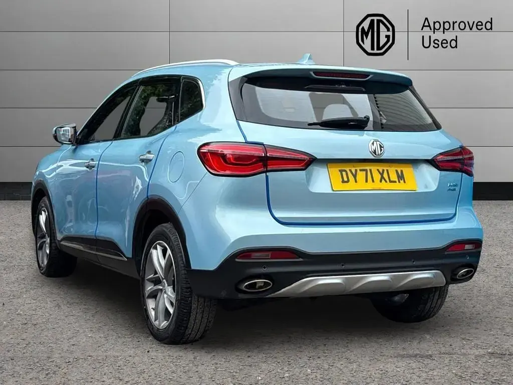 Used MG HS 258 HP (189 kW) 2021 Blue SUV