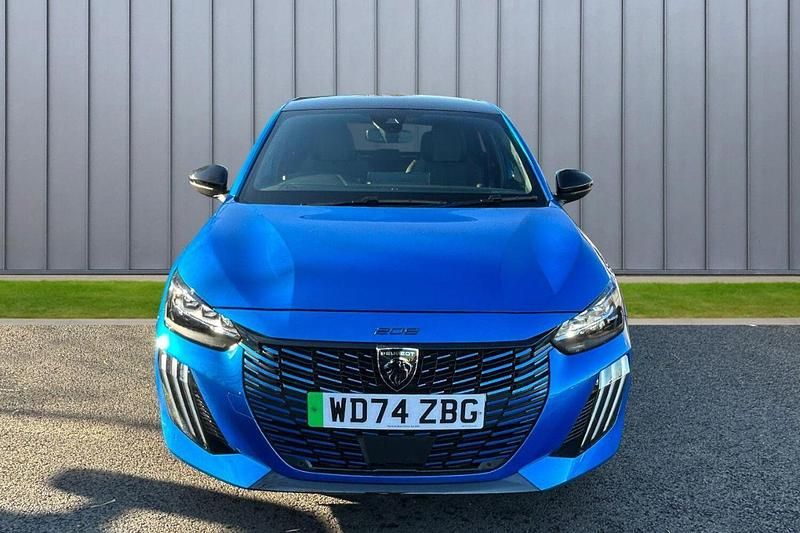 Used Peugeot e-208 GT 113 kW (154 HP) 2025 Blue Hatchback