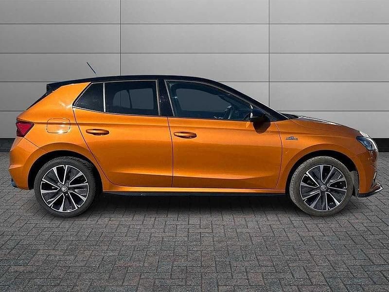 Used Skoda 110 R Monte Carlo 81 HP (59 kW) 2023 Phoenix orange metallic body / black magic pearl effect roof Hatchback