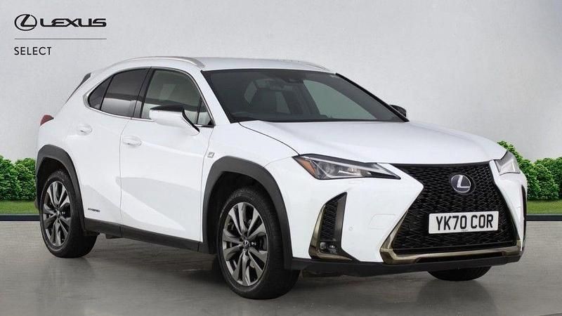 White Used 2020 Lexus UX Sport Line SUV | £22,500 (Expensive) - Image 1/2