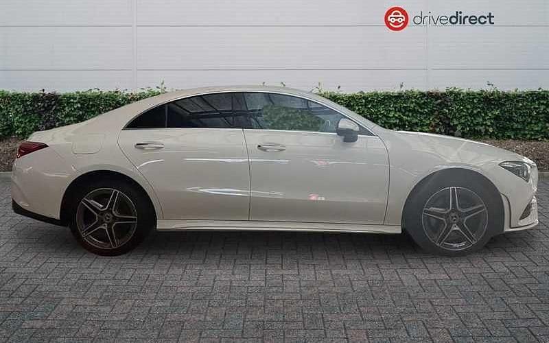 Used Mercedes CLA250e AMG Line Premium 218 HP (160 kW) 2021 White Sedan