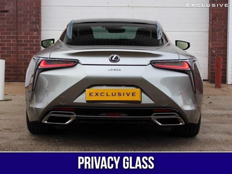 Used Lexus LC 500 Sport Line 477 HP (350 kW) 2018 Silver Coupe