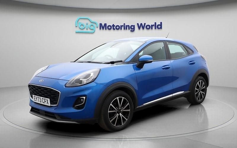 Used Ford Puma Titanium 125 HP (91 kW) 2023 Blue SUV