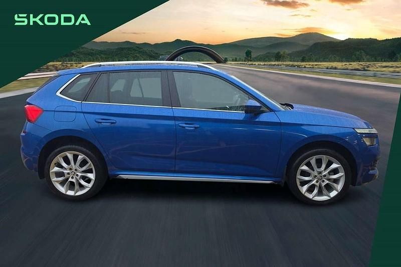 Used Skoda Kamiq SE L 147 HP (108 kW) 2021 Blue SUV