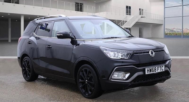 Black Used 2018 Ssangyong (KGM) Tivoli SUV | £7,490 (Fair price) - Image 1/4