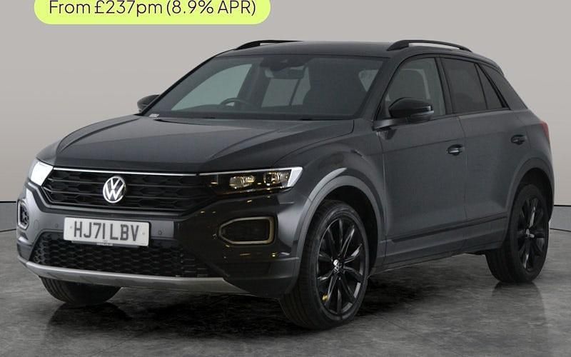 Grey Used 2021 VW T-Roc Black Edition SUV | £16,013 (Fair price) - Image 1/2