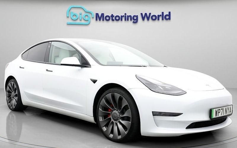 Used 2023 Tesla Model 3 Performance Sedan | £22,000 (Fair price) - Image 1/4