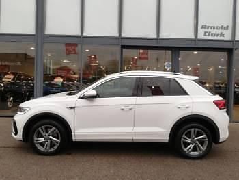 Used VW T-Roc R-line 190 HP (139 kW) 2022 White SUV