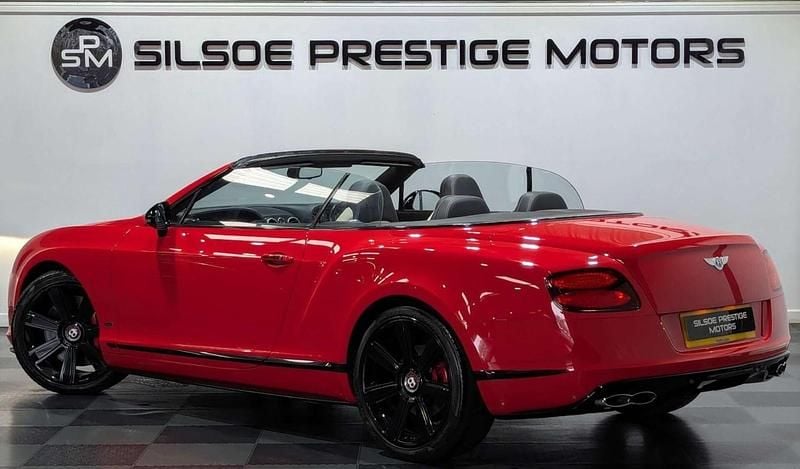 Used Bentley Continental GT Convertible 2015 Red Cabriolet