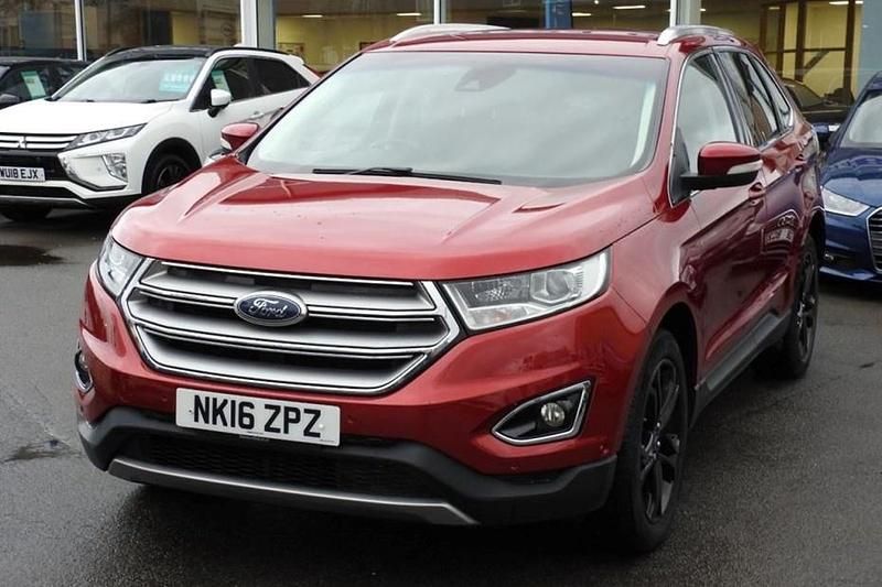Used Ford Edge Titanium 180 HP (132 kW) 2016 Red SUV