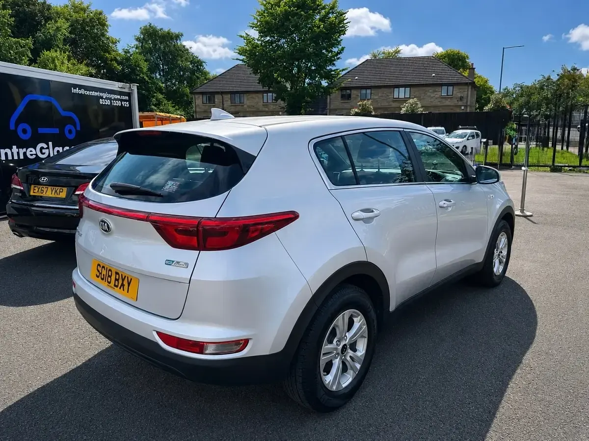 Used Kia Sportage 115 HP (84 kW) 2018 Silver SUV