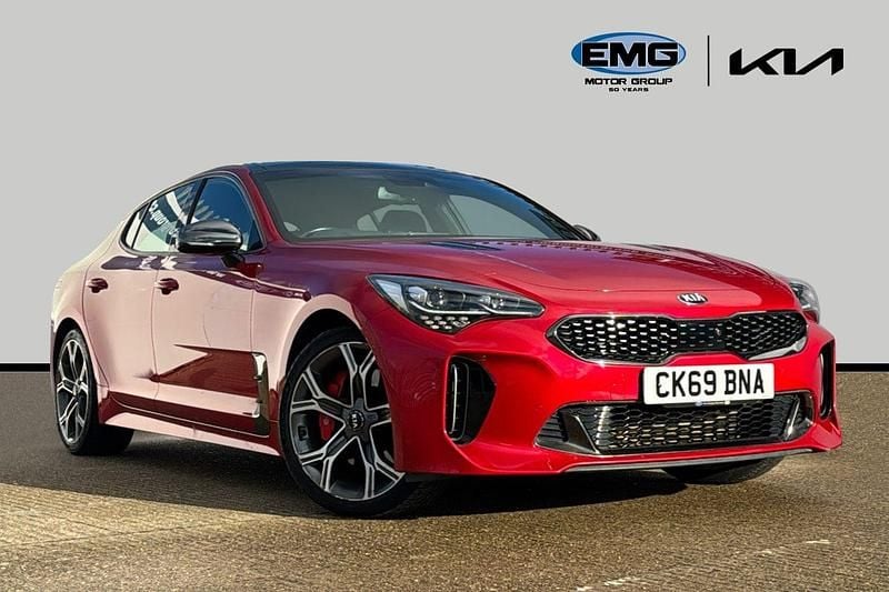 Used Kia Stinger GT 365 HP (268 kW) 2019 Red Hatchback