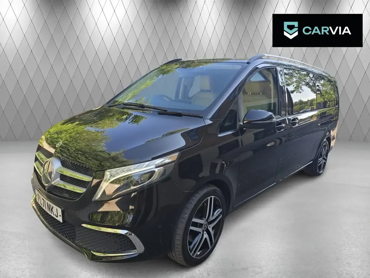 Used Mercedes V300 235 HP (172 kW) 2021 Black MPV