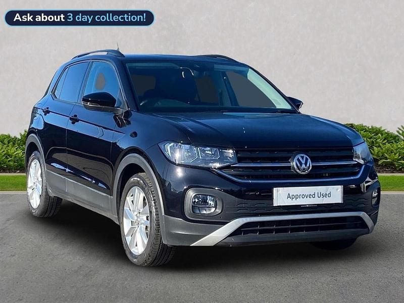 Black Used 2019 VW T-Cross SE SUV | £11,899 (Good price) - Image 1/4