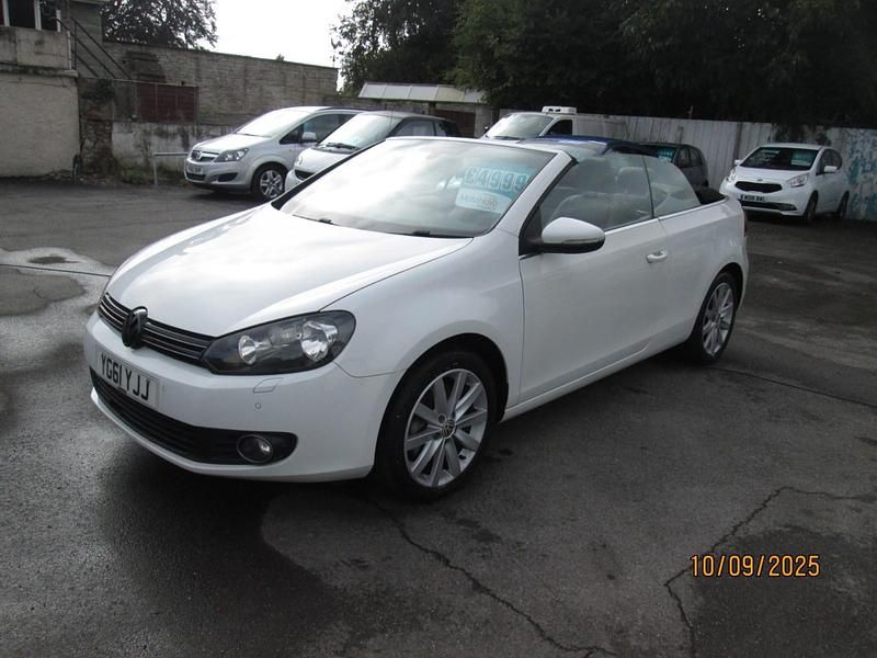 Used VW Golf Cabriolet SE 2011 White Cabriolet