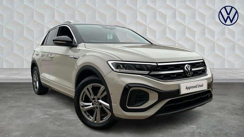 Grey Used 2022 VW T-Roc R-line SUV | £21,850 (Fair price) - Image 1/4