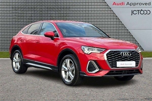 Red Used 2024 Audi Q3 S-Line SUV | £33,600 (Fair price) - Image 1/4