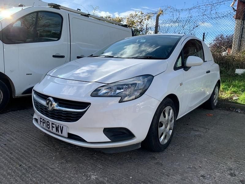 White Used 2018 Vauxhall Corsa S Van | £4,990 (Good price) - Image 1/4