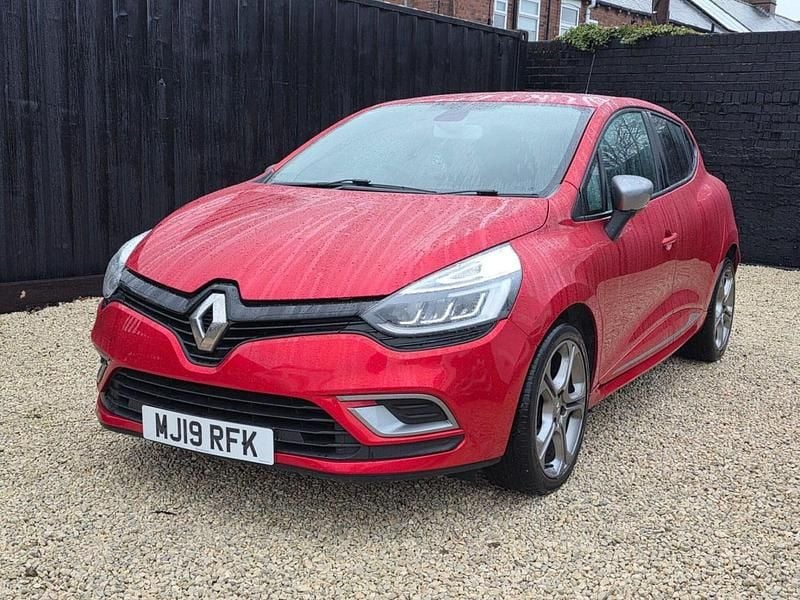 Used Renault Clio IV GT-Line 90 HP (66 kW) 2019 Red Hatchback