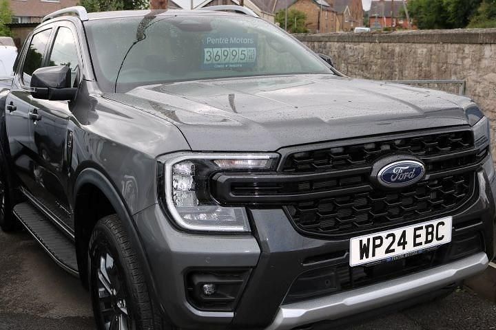 Grey Used 2024 Ford Ranger Wildtrack Pickup | £36,995 (Good price) - Image 1/4