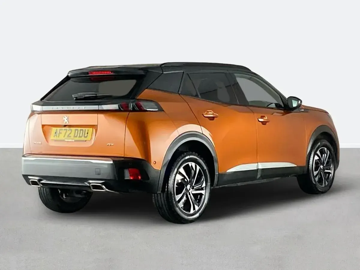 Used Peugeot 2008 GTi 130 HP (95 kW) 2022 Orange SUV