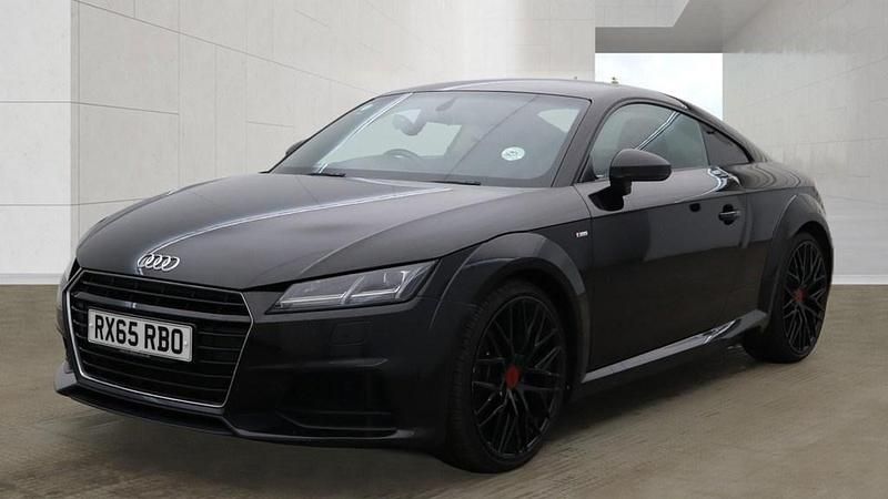 Usado Audi TT S-Line 184 CV (135 kW) 2015 Negro Coupe