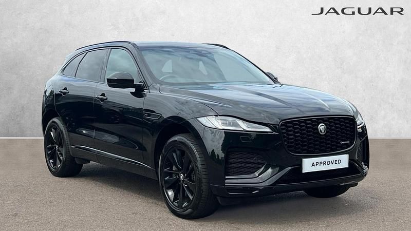 Black Used 2023 Jaguar F-Pace R-Dynamic SUV | £33,421 (Good price) - Image 1/4