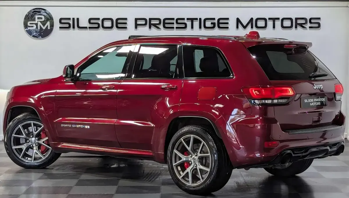 Used Jeep Grand Cherokee SRT 468 HP (344 kW) 2017 Red SUV