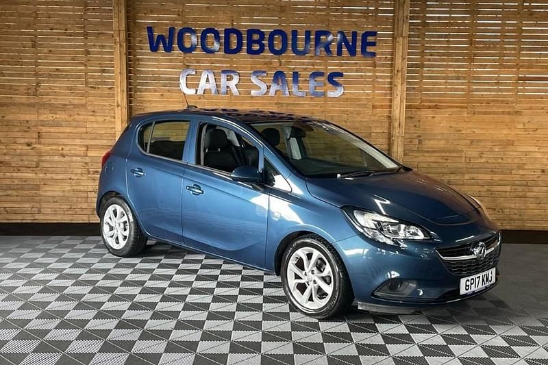 Used Vauxhall Corsa 90 HP (66 kW) 2017 Blue Hatchback