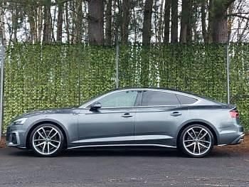 Used Audi A5 S-Line 163 HP (119 kW) 2022 Grey Hatchback