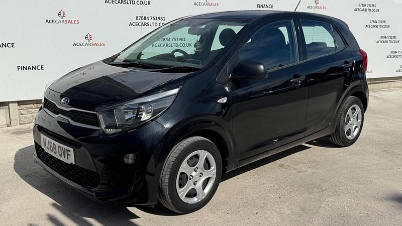 Używany Kia Picanto 66 KM (48 kW) 2018 Czarny Hatchback