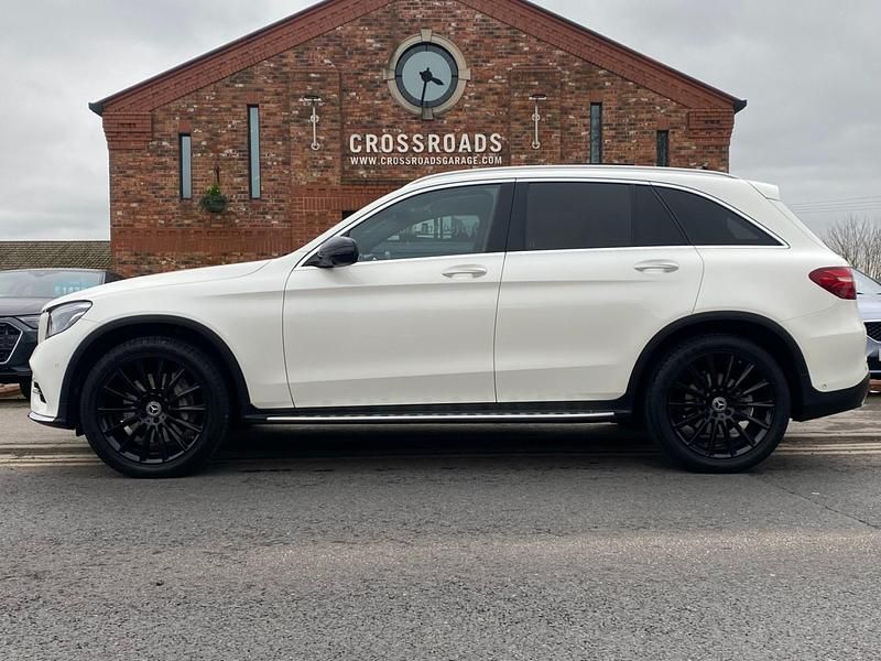 Used Mercedes GLC250 AMG Line Premium 2018 Diamond white Estate