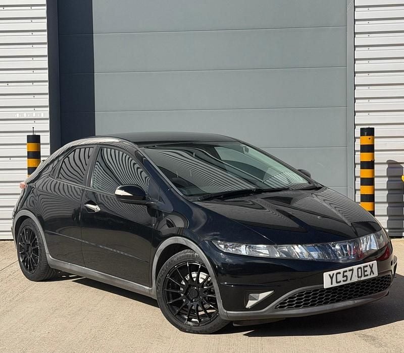 Used Honda Civic SE 2007 Black Hatchback