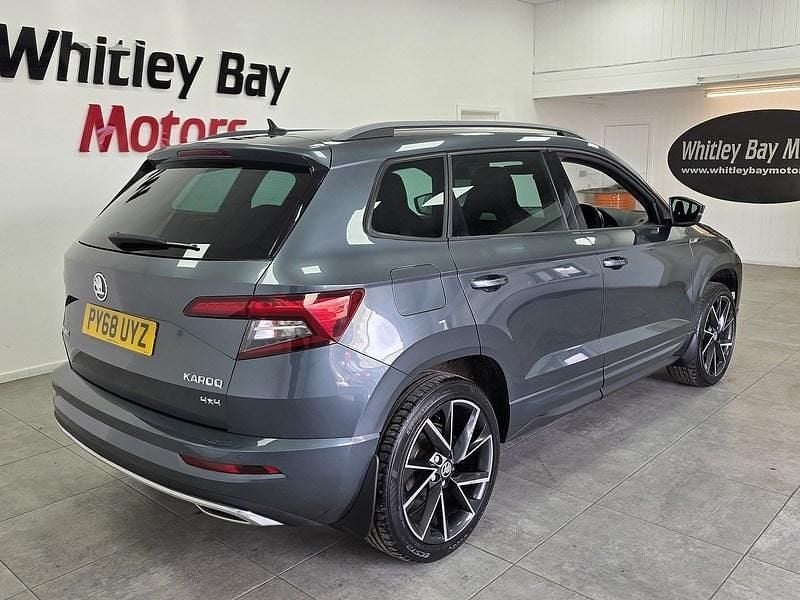 Used Skoda Karoq SportLine 150 HP (110 kW) 2019 Grey SUV